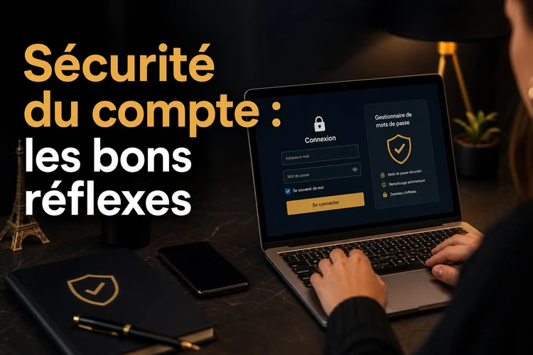 Sécurité du compte: les bons réflexes