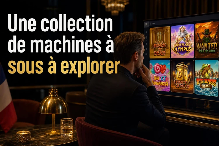Une collection de machines à sous à explorer