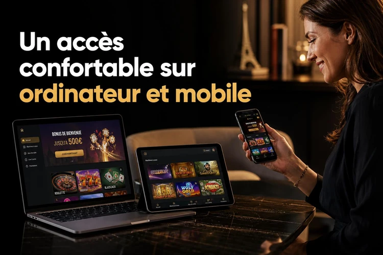 Un accès confortable sur ordinateur et mobile